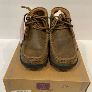 Twisted X Kid’s Driving Moccasins - D Toe